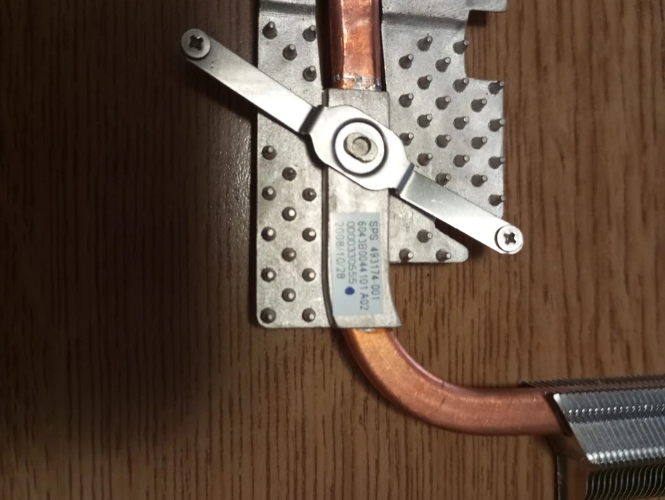 Compaq 615 Dissipatore CPU senza ventola per notebook portatile - Immagine 2 di 3