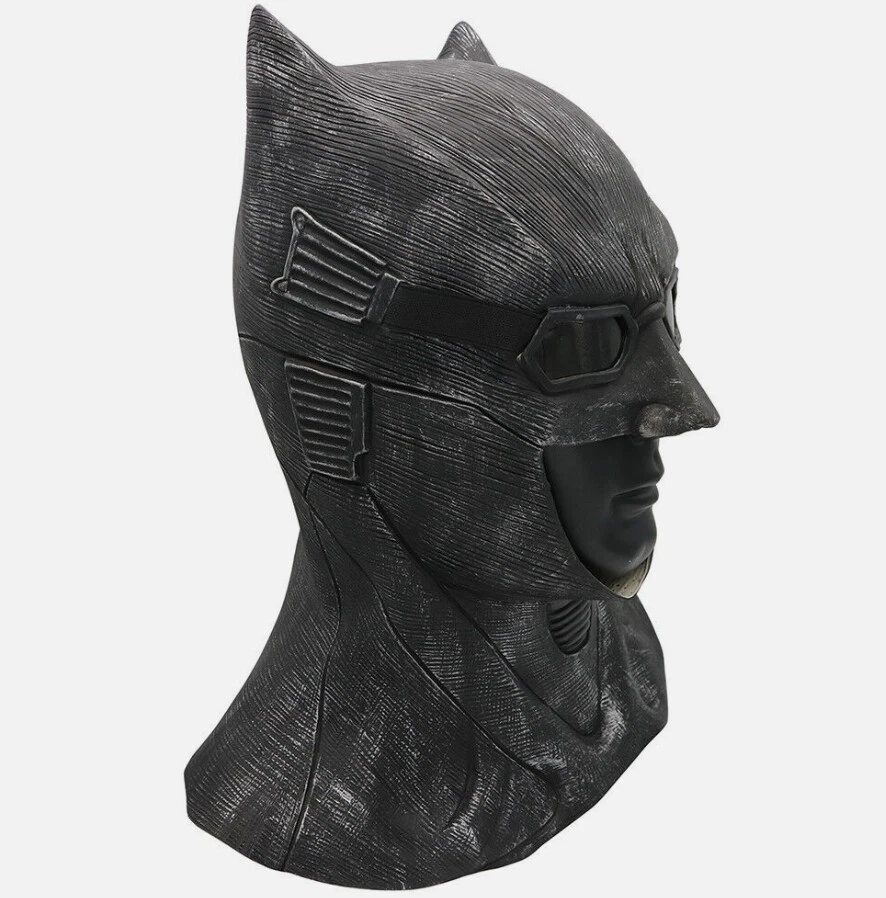 Batman: The Dark Knight Tactical Mask Adult Halloween Cosplay Latex Prop Eyemask - Image 3 of 4