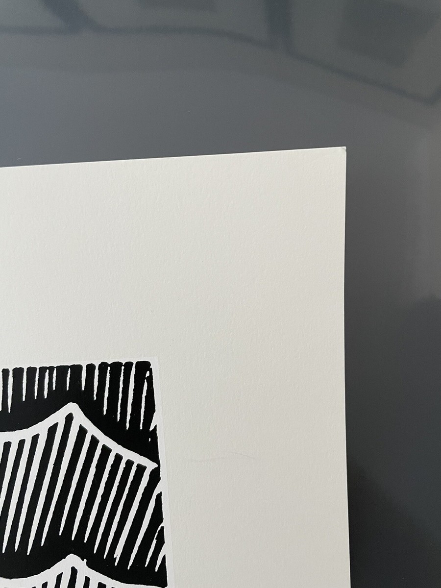 トムヨーク／ジ・イレイザーB2 告知ポスターStanley Donwoodアート Stanley Donwood 'Cnut' 2019 Print Sold Out (Thom Yorke The
