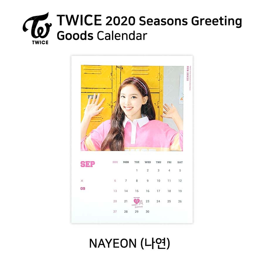 TWICE - 2020 Season's Greetings RUN 20X20 Official Goods - Mini
