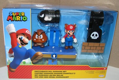 Super Mario Nintendo SWITCHBACK HILL DIORAMA SET 2.5