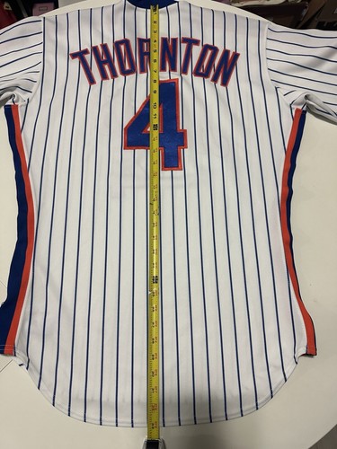 1989 Game Used Rawlings New York Mets Lou Thornton jersey sz 42 (Close to M) - Picture 12 of 13