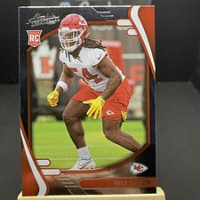 2021 Panini Absolute #162 Nick Bolton Kansas City Chiefs Rookie Card RC. rookie card picture