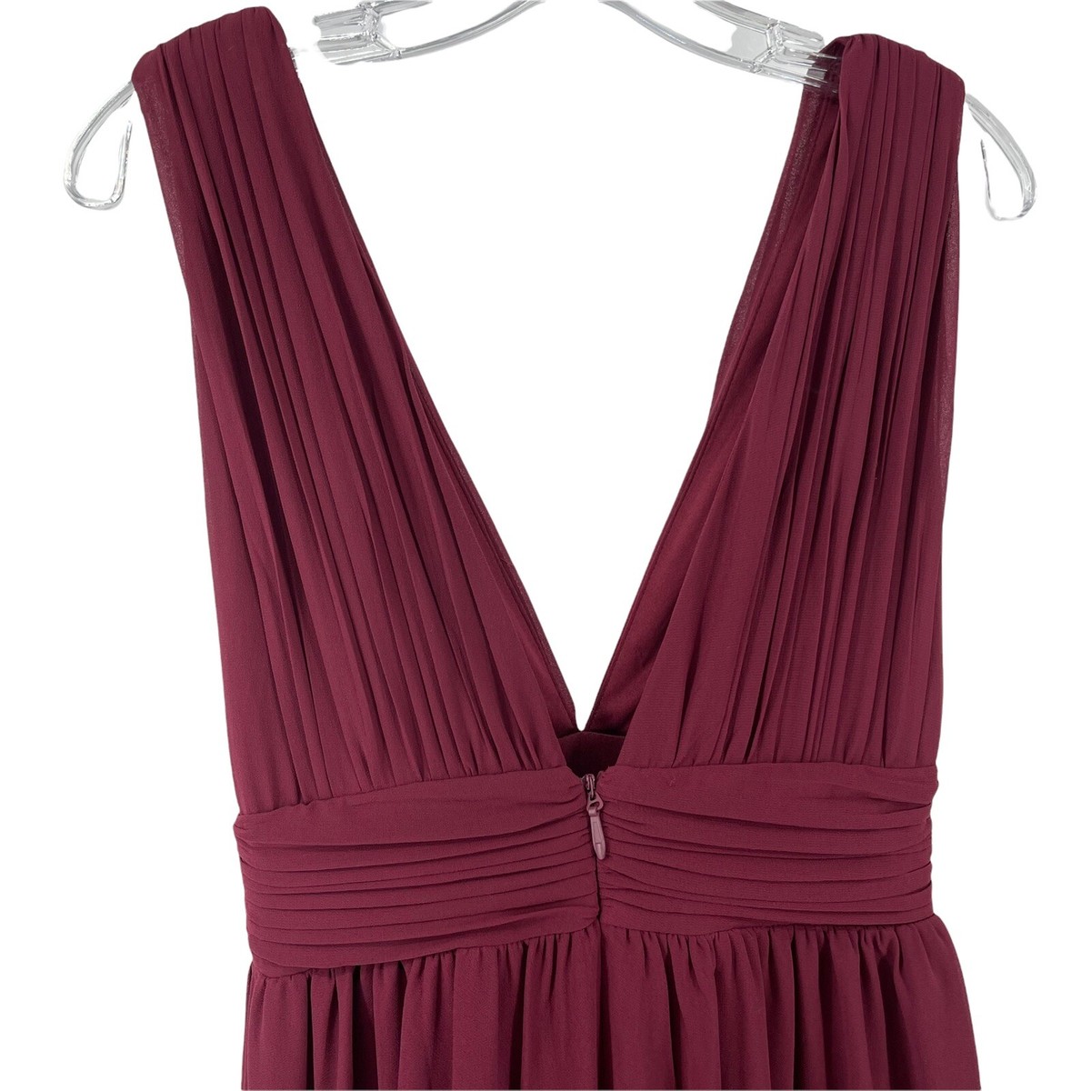 heavenly hues burgundy maxi dress Lulus Heavenly Hues A-Line Gown in Burgundy at Nordstrom, Size Small