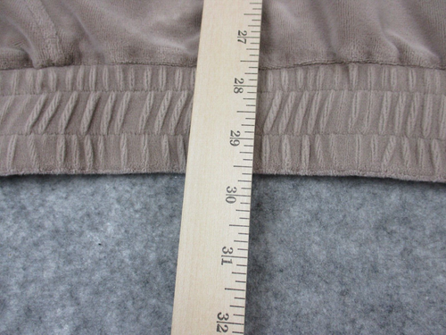 Sean John Jacke Herren 2XL XXL Braun Beige Velour Street Wear Bad Boy Trainingsmantel - Bild 13 von 14