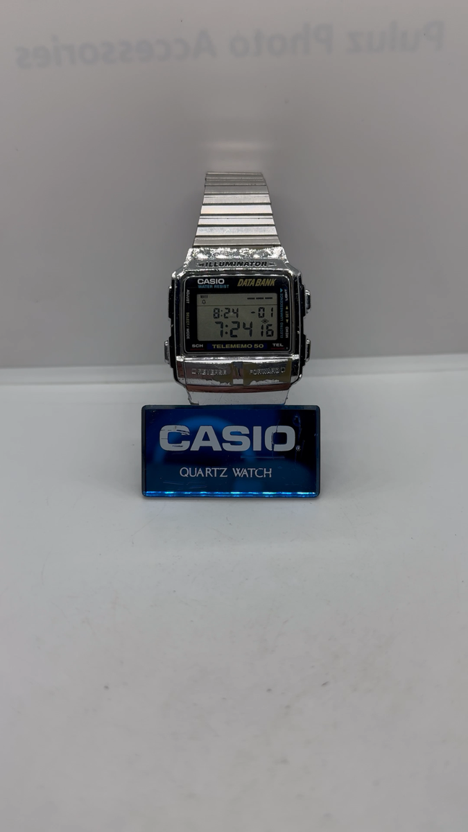 Casio DB-580 Module 1425 Data Bank 50 Vintage Japan Telem Alarm