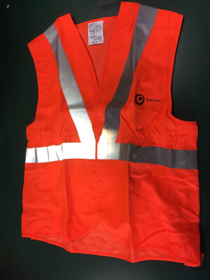 Hi-Vis orange reflektierende Weste Weste, Klasse 2, Notfall Sicherheit, Gr. M, neu