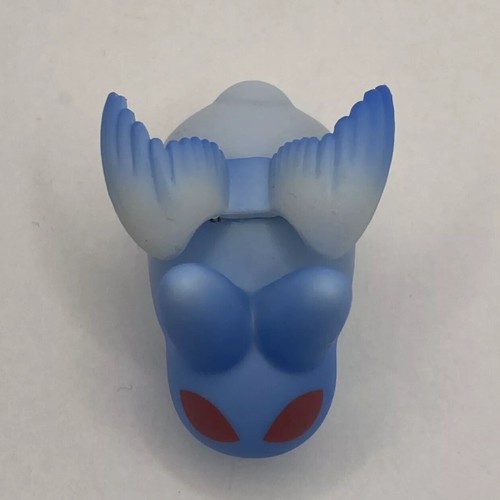 Kidrobot Frank Kozik Lore of the Labbit 45mm Blue Mothman Vinyl Figure Smorkin' - Picture 4 of 8