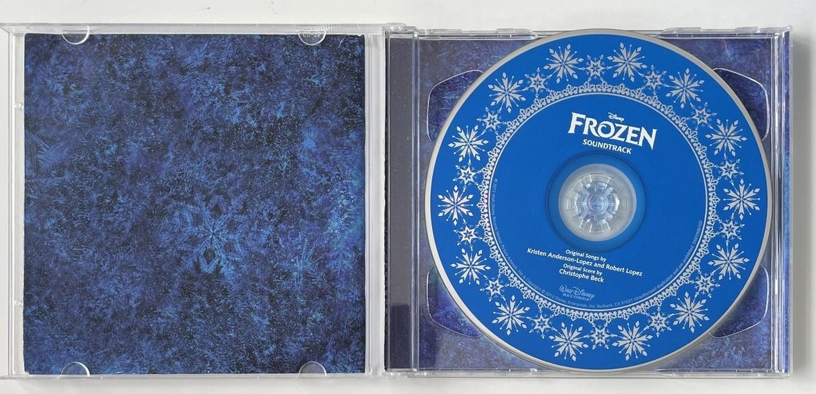 Frozen Deluxe Edition Soundtrack US 2-CD 2013 (Disney) EXCELLENT