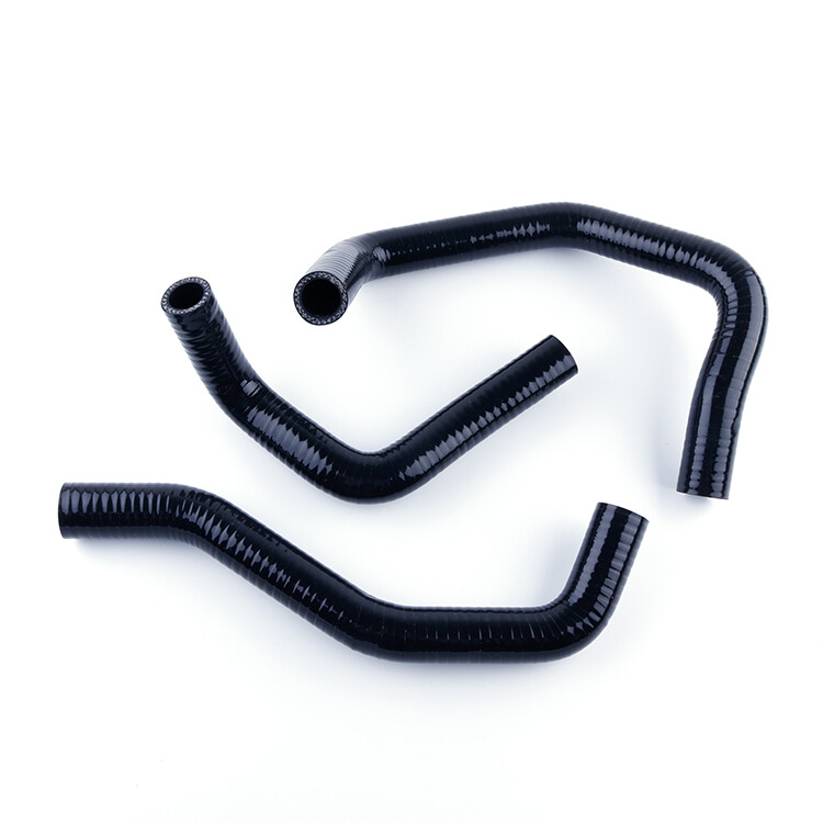 For 2003-2004 Kawasaki ZX6R Ninja Black Coolant Silicone