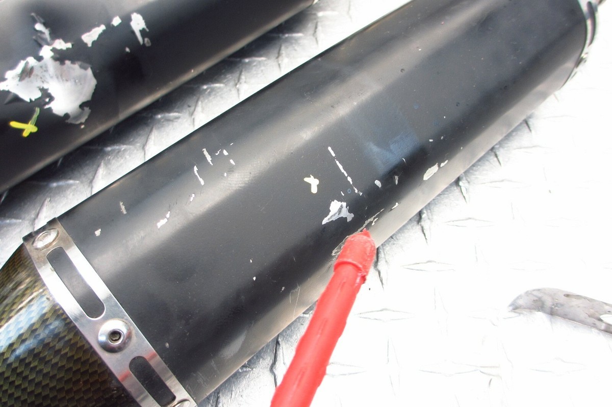 1992 90-92 Kawasaki Ninja ZX1100C ZX11 Exhaust Mufflers