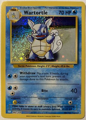 Pokemon Schillok HOLO | ENGLISCH CLB 002/034 TCG Classic Collection | Near Mint