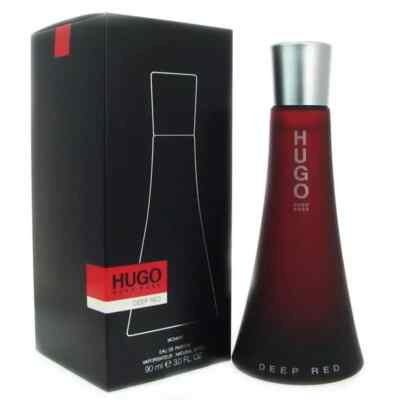 Hugo Deep Red By Hugo Boss Women 3.0 3 oz 90 ml Eau De Parfum Spray Nib Sealed