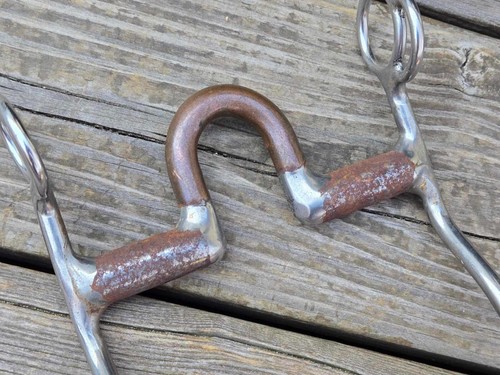 Reinsman #662 Thick Sweet Iron Port Western Curb Bit - Size 5" - EUC! - Picture 12 of 13