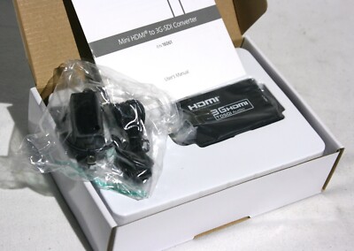 HDMI to 3G SDI Converter with Power Supply - MONOPRICE # 16061 *NIB