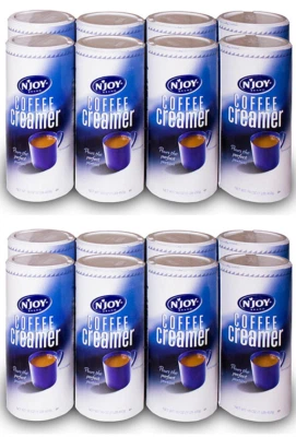 2 pack N'Joy Powdered Coffee Creamer, 16 oz., 8 ct. (16 ct total) FREE shipping