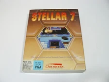 Stellar 7 - Big Box DOS Action & Adventure Computer Game Vintage Sierra 1990