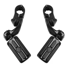1.25" 1 1/4" Highway Foot Pegs Fit For Harley Touring Road King Street Glide US