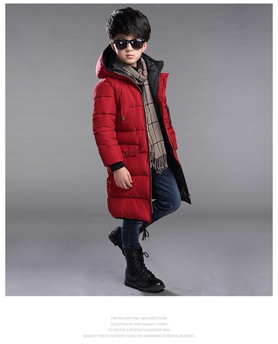 Niño Pequeño Conjunto de Invierno Abrigo Cálido Extra Cálido Chaqueta Amortiguador Traje de Nieve Talla 1-16 - Imagen 27 de 56
