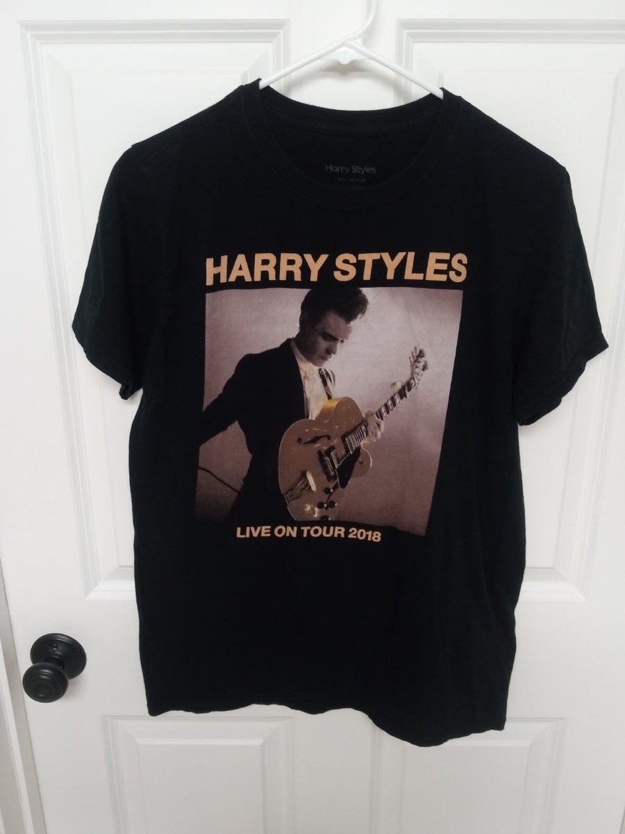Harry Styles ライブ Tシャツ OneDirection 2014 I love Harry Styles Shirt One Direction Pop Band White