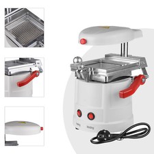 800W Compact Vacuum Forming Machine Precision Mold Lab Thermoforming Unit White