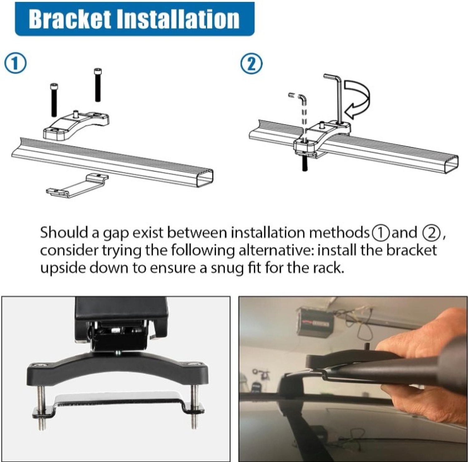 OUTPRIZE Ski Rack for Roof Rack, Extended Version Aluminum Snowboard Rack wit...