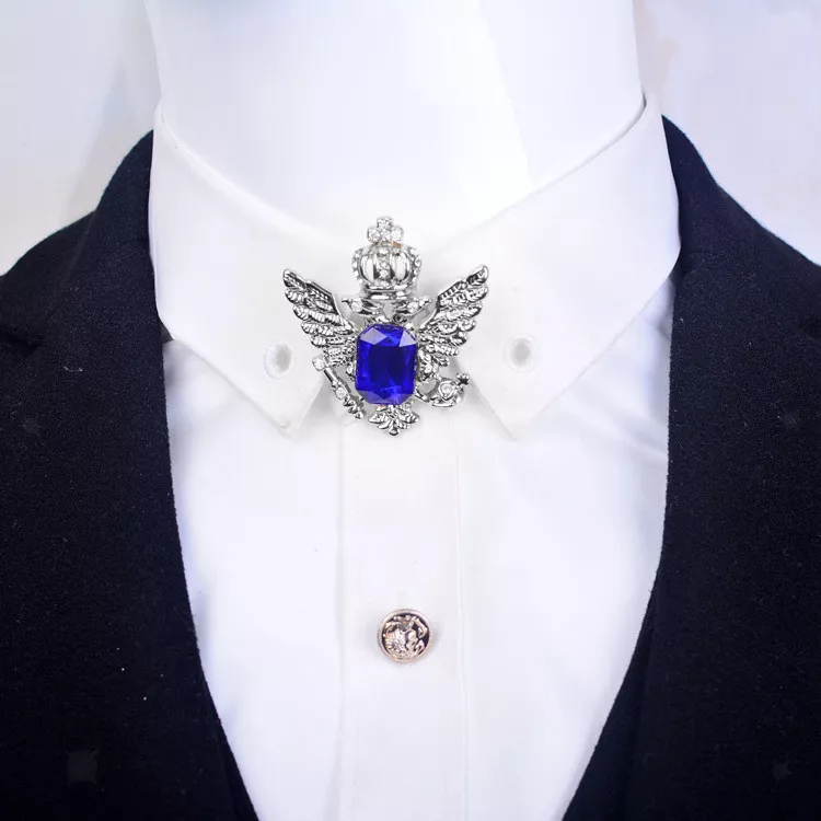 Mens neck brooch deals