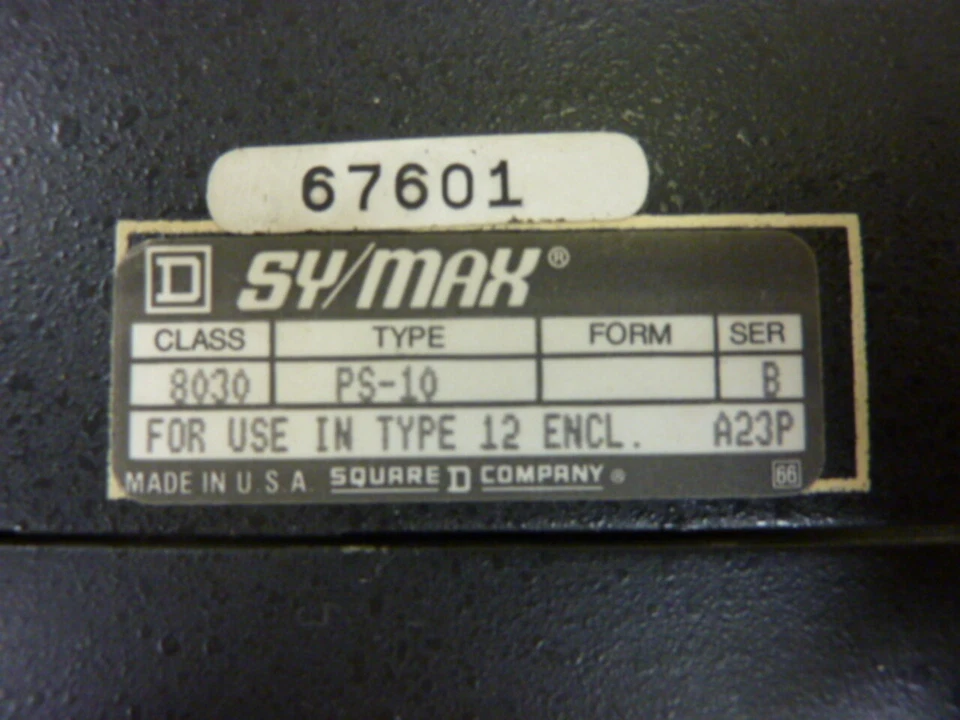 Fuente de alimentación Square D 8030PS-10 usada #54622 Foto 3 de 3