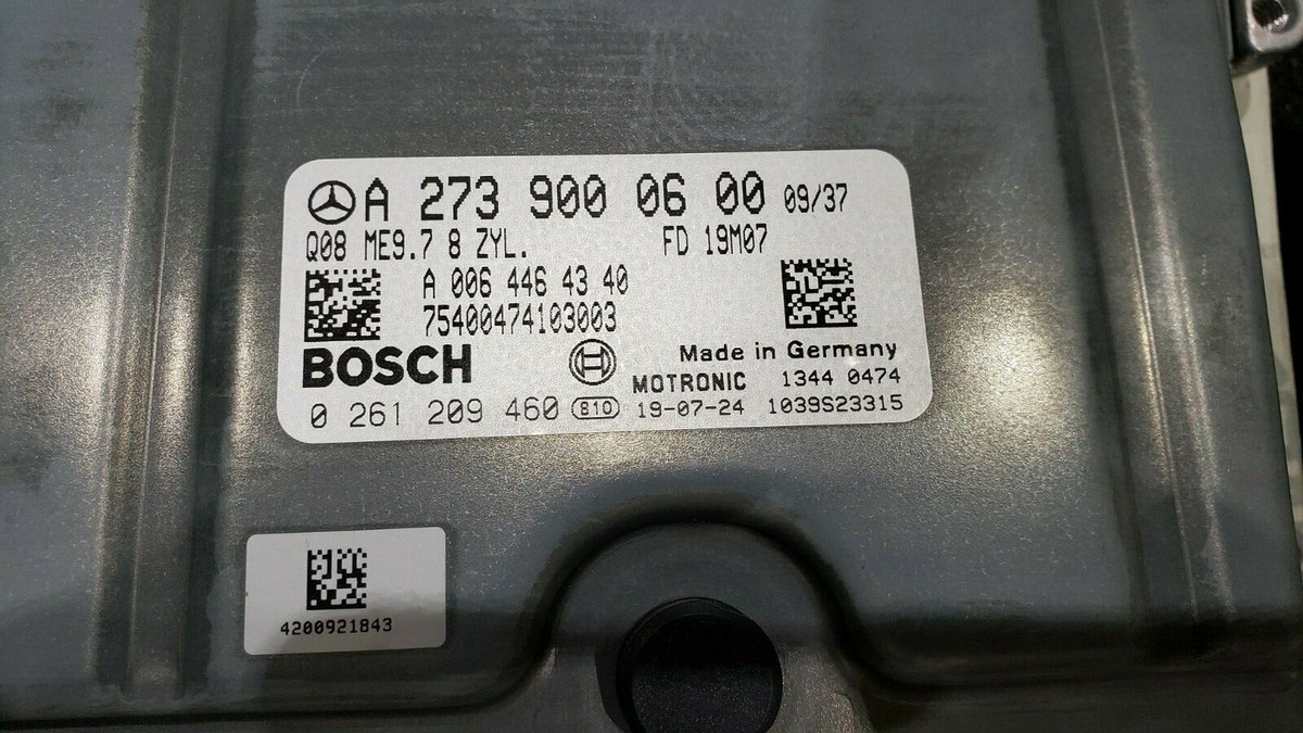 A273900060080 NEW Mercedes-Benz X164 GL450 ML550 GL550 M273 ECU 