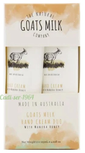 The Natural Goats Milk Company Hand Cream With Manuka Honey 2x125ml - Picture 15 of 24