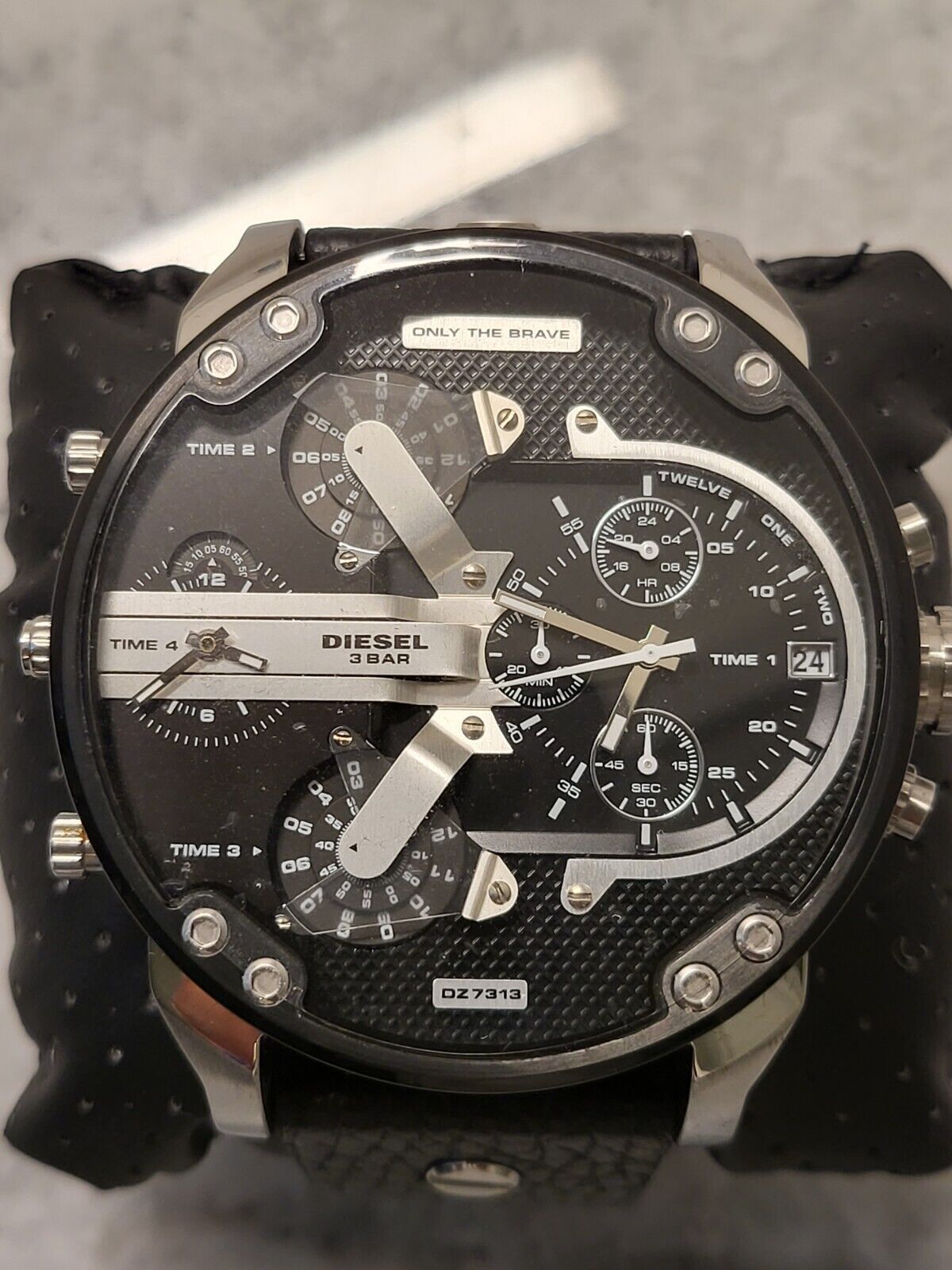 Diesel Mr. Daddy 2.0 Men\'s Black Watch - DZ7313 for sale online | eBay