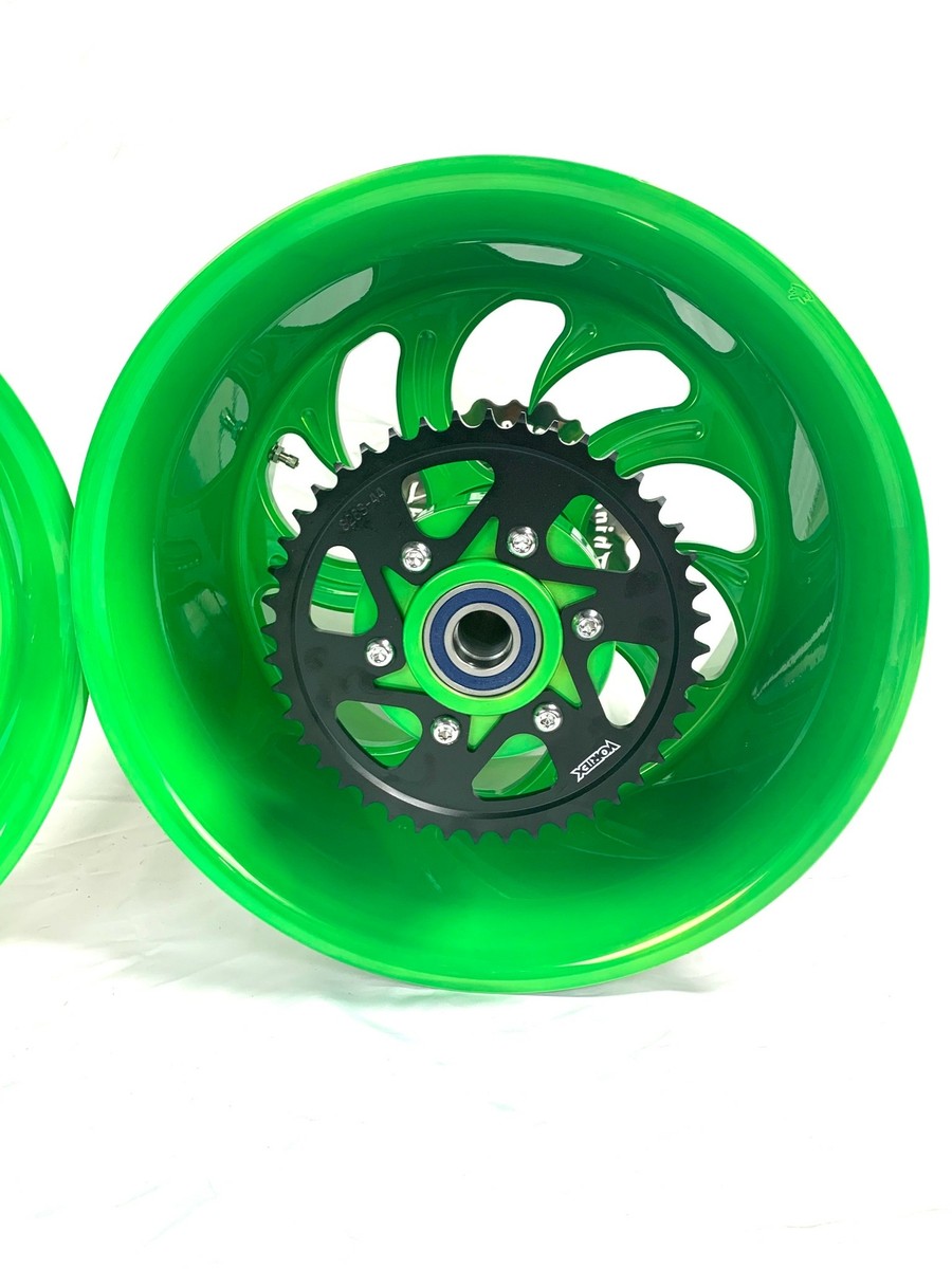 NINJA STOCK SIZE LOLLYPOP LIME SHARK TOOTH WHEELS 06-11