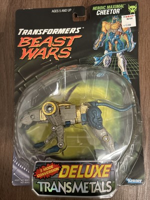 1997 Transformers Beast Wars DELUXE TRANSMETALS “Cheetor” Brand New Kenner Toys