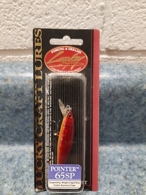 Lucky Craft Pointer 65 SP  Luckycraft Suspending Jerkbait 65mm 3/16 oz 4-5 ft