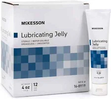 Mckesson Lubricating Jelly Sterile 4 Oz. Tube 1 Each 16-8919