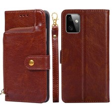 Zipper Bag Leather Phone Case, For Motorola Moto G Power 2023, For OPPO Find X6