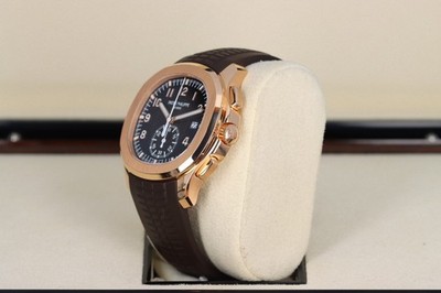 Patek Philippe Aquanaut Chronograph 5968R-001, Brown Dial - 18kt