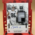 2025 Topps Signature Maxx Crosby Red (RAW)