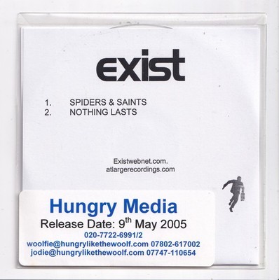 (AD349) Exist, Spiders & Saints - 2005 DJ CD