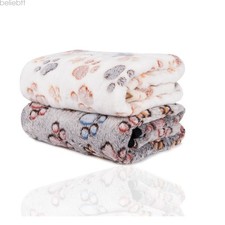 2 Pack Small Dog Blanket Super Soft Warm Pet Cover Puppy Fleece Flannel Blanket