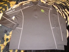 BAYLOR BEARS COLUMBIA GOLF 1/4 ZIPUP ADULT LARGE IN EXCELLENT CONDITION