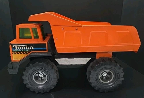 Tonka Mighty Dump Truck Vintage Orange B.J.'s exclusive for Target RARE