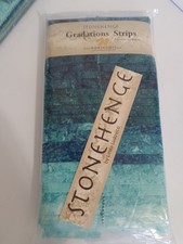 Stonehenge Gradations Strips Brights Lagoon Northcott 40 Strips
