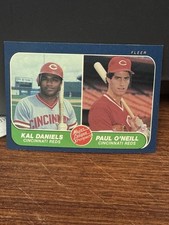 1986 Fleer - Paul O'Neill, Kal Daniels #646 (RC)