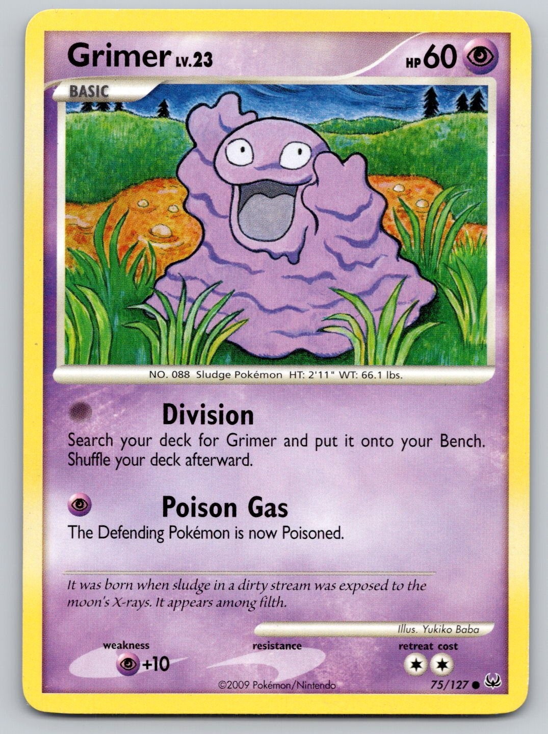 Grimer Common EX Dragon 57/97