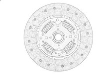 Disque d'embrayage Toyota VERSO