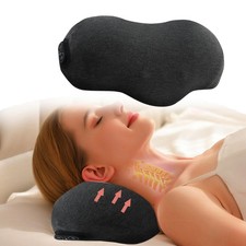 Electric Neck Massager with Heat  Vibration Portable Neck and Shoulder Relaxer