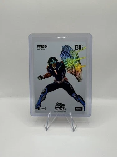 2026 Bo Jackson Battle Arena Blizzard Battle Steel Foil BLBF-601 Warden Cam Ward