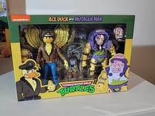 NECA Teenage Mutant Ninja Turtles Ace Duck & Mutagen Man Figure 2 Pack TMNT NEW