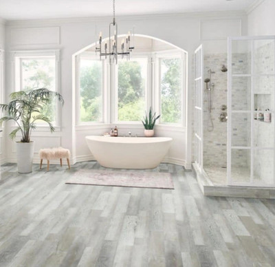 Traffic Master Winding Brook Rigid Core Vinyl Plank Flooring 23.95 sq ft